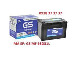 ẮC QUY GS MF 95D31L dùng cho xe KIA PREGIO 3.0, MERCEDES MB 100, ...