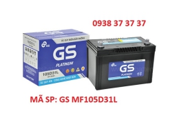ẮC QUY GS MF 105D31L TOYOTA HILUX, LEXUS GX470, GX 570, GX460, LX570, KIA PREGIO, SEDONA,...